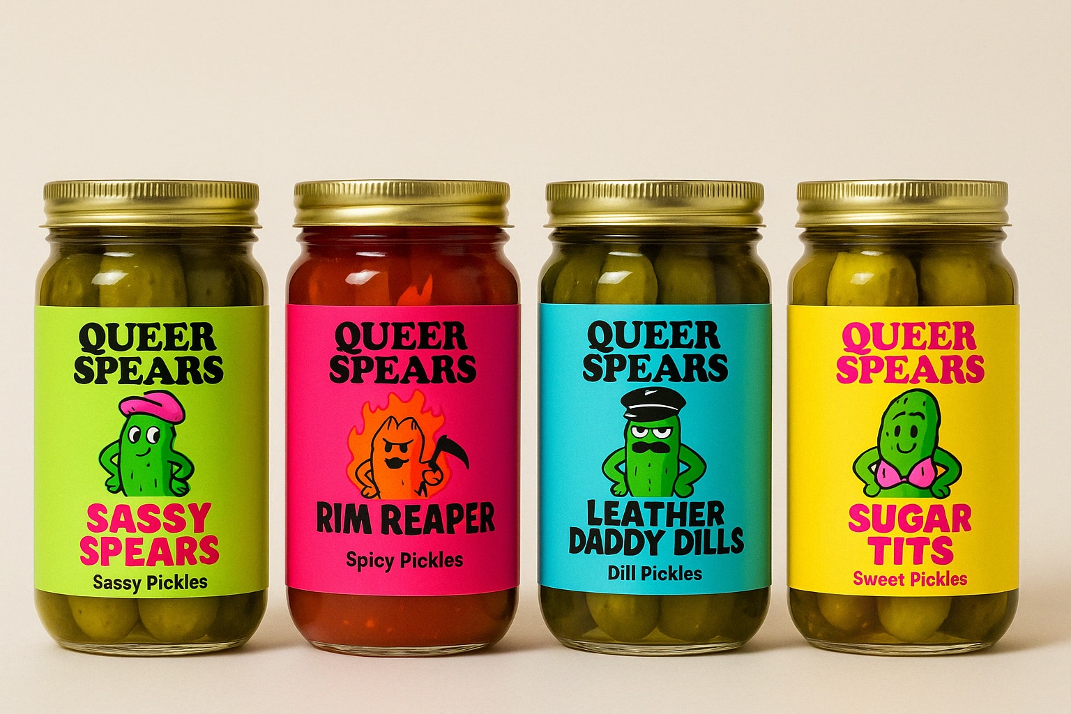 Queer Spears Product Lineup